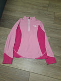 The North Face Pink Fleece Zip-Up