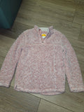 Pink Fleece Pullover