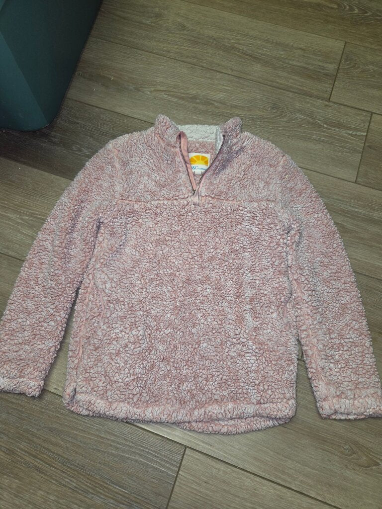 Pink Fleece Pullover