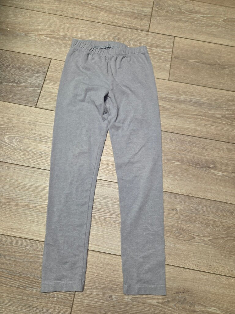 Gray Cotton Leggings