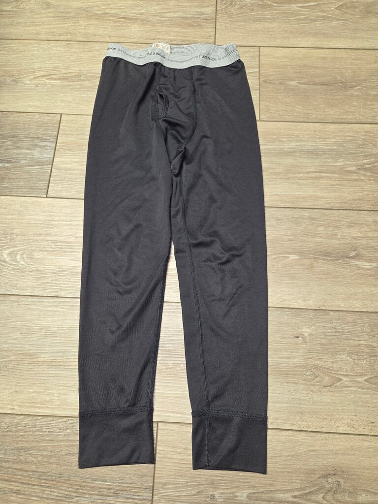 Fruit of the Loom boy's Black Leggings