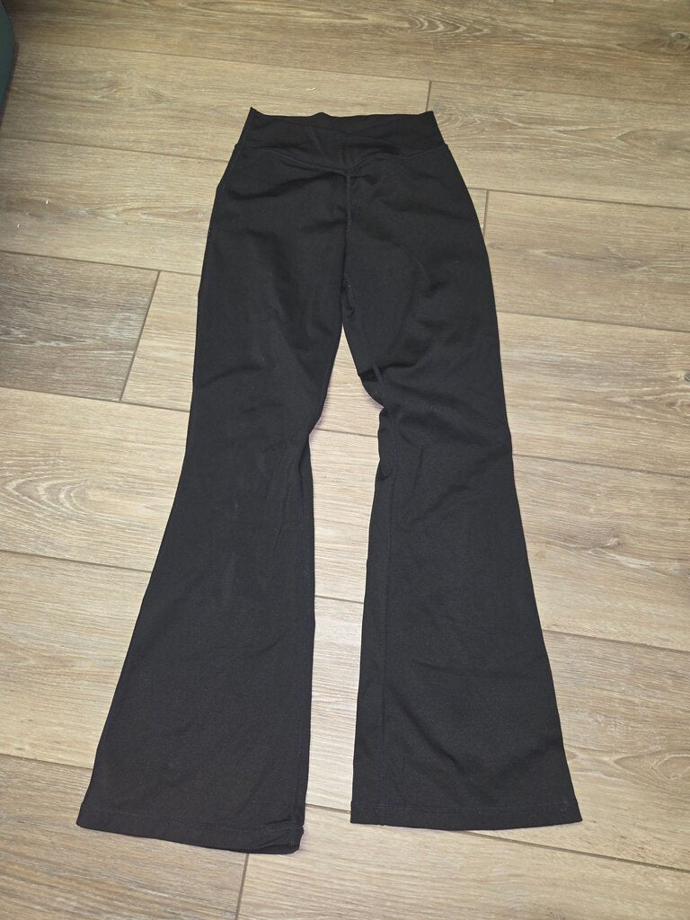Black Flared Yoga Pants
