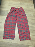 Red Plaid Pajama Pants