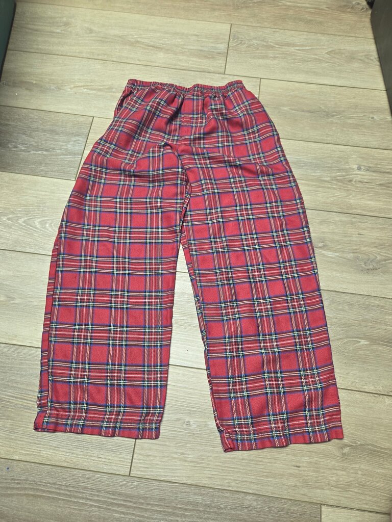 Red Plaid Pajama Pants