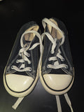 Converse Black Canvas Sneakers