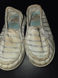 Girls' Silver Stripe Slip-On Shoes