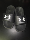 Under Armour Black Slide Sandals