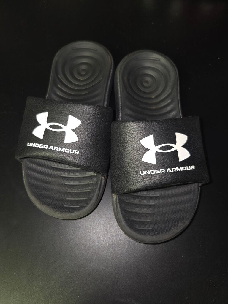 Under Armour Black Slide Sandals