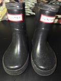 Hunter Black Rubber Rain Boots