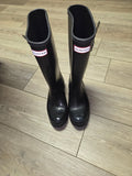 Hunter Black Rain Boots