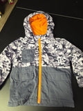 Boys Camouflage Hoodie Jacket