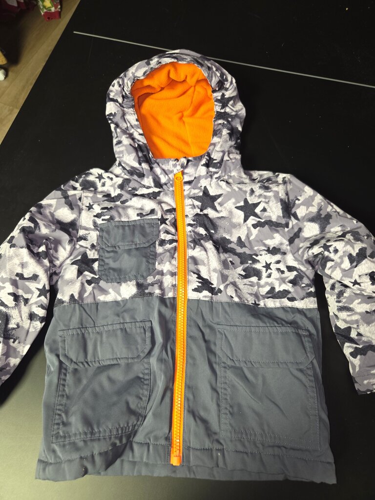 Boys Camouflage Hoodie Jacket
