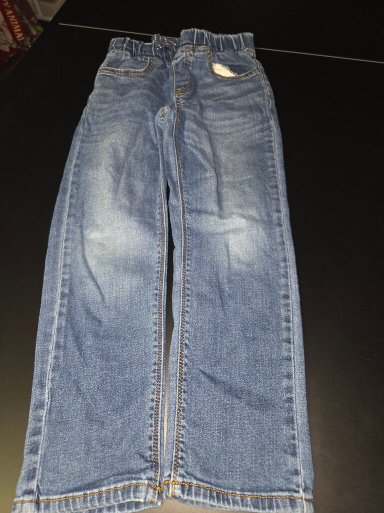 Boys Jeans Blue Denim with Elastic Waist