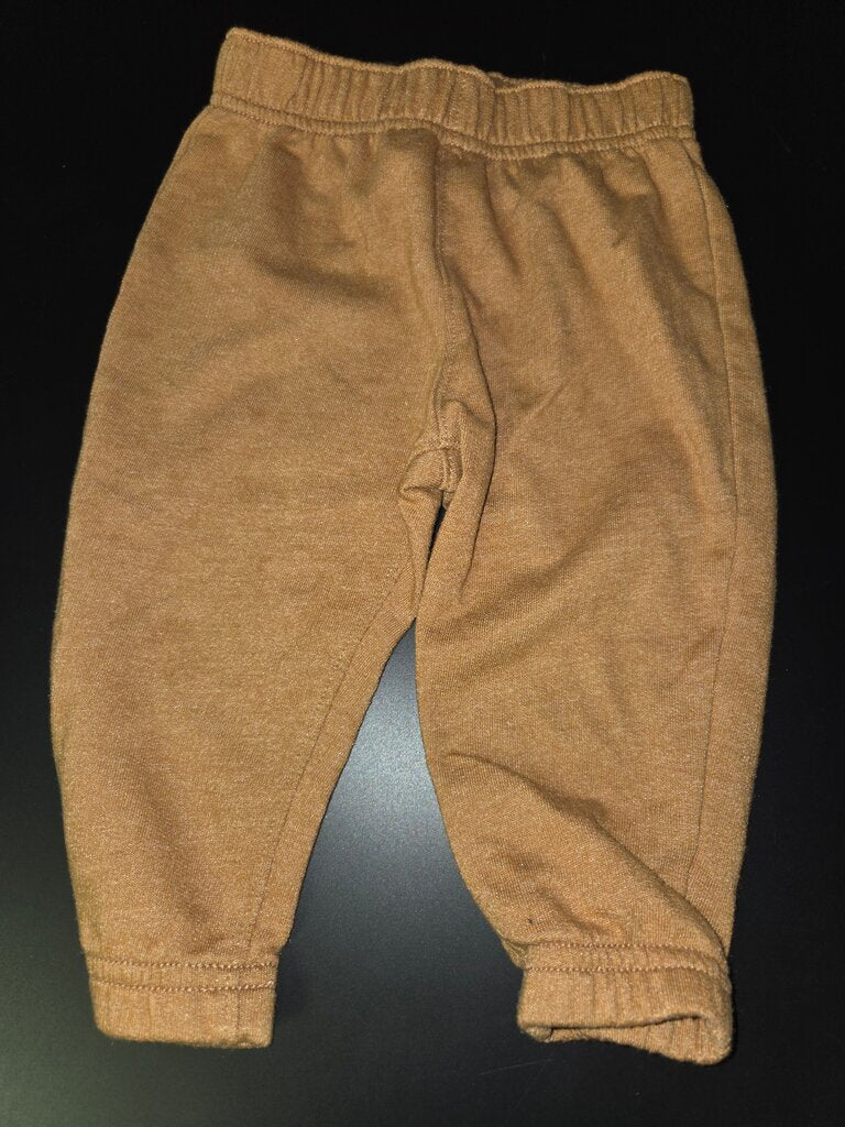 Toddler Brown Cotton Pants