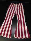 Red and White Striped Pants