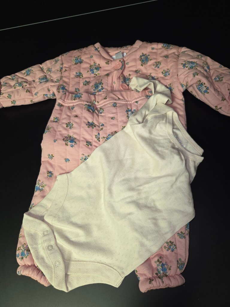 Baby Girl 3pc Quilted Set