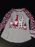 Girls' Gnome Graphic Long Sleeve Shirt