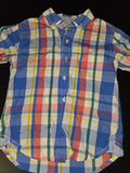 Multicolored Checkered Short-Sleeve Shirt