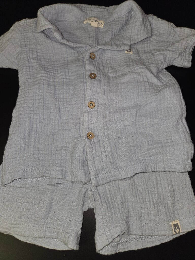 Light Blue Toddler Outfit