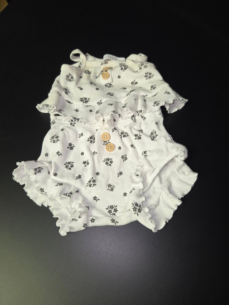Floral Baby Romper