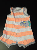 Carter's Baby Girl Snorkeling Hippo Outfit