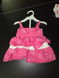 Pink Floral Dress for Baby Girls