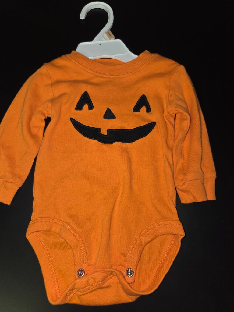 Halloween Pumpkin Baby Bodysuit