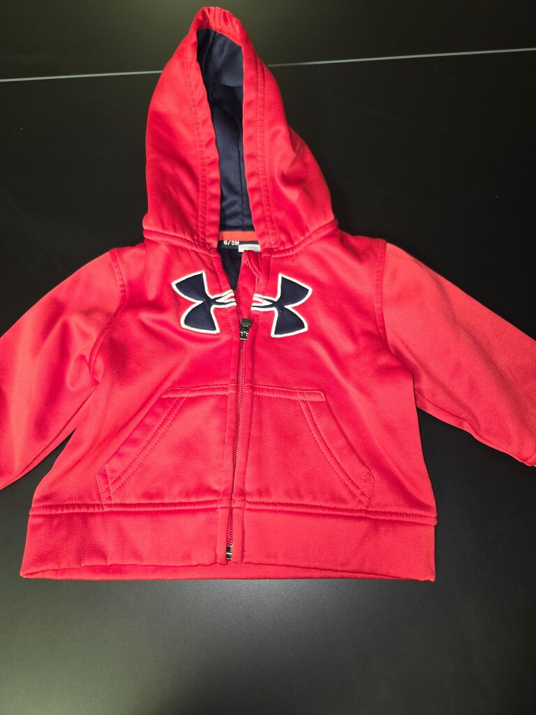 Under Armour Red Zip-Up Hoodie