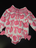 Mama's Pumpkin Baby Girl Romper