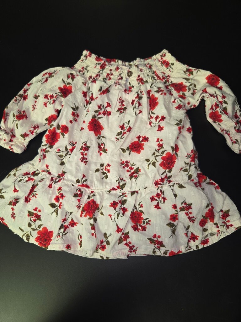 Floral Print Baby Girl Top
