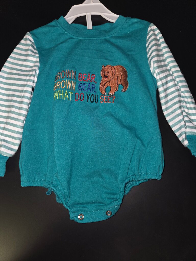 Brown Bear Baby Bodysuit