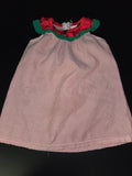 Girls Summer Dress with Watermelon Trim
