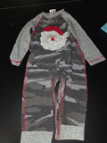 Santa Claus Camo Sleep Suit