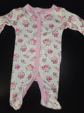 Floral Pattern Baby Girl Romper