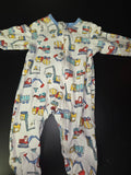 Toddler Construction Theme Long Sleeve Bodysuit