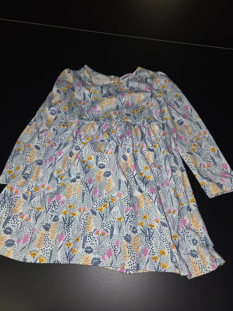 Floral Long Sleeve Dress for Girls