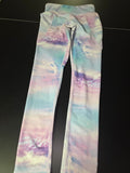 Pastel Cloud Print Leggings