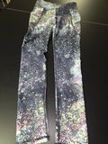 Multicolor Abstract Print Leggings