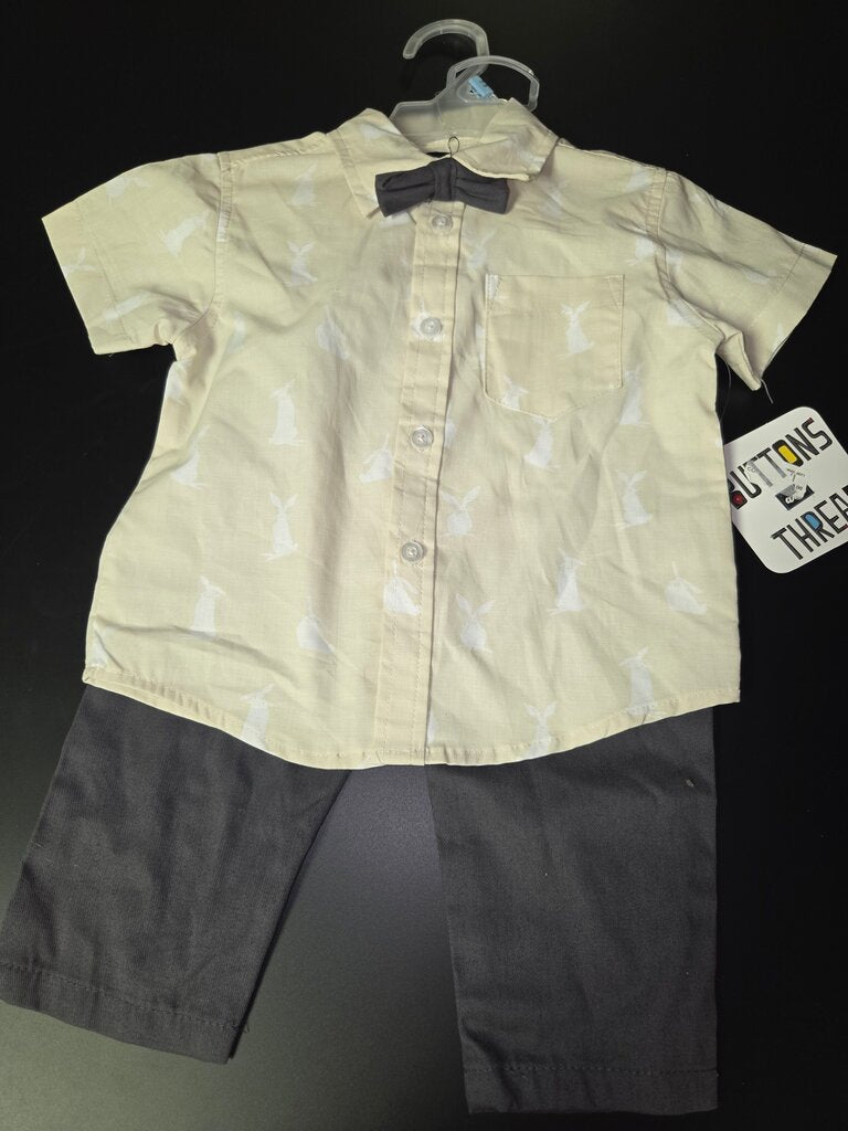 Boys' Dress Shirt and Bowtie Set