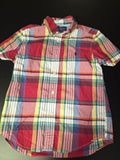 Ralph Lauren Multicolored Plaid Short Sleeve Shirt