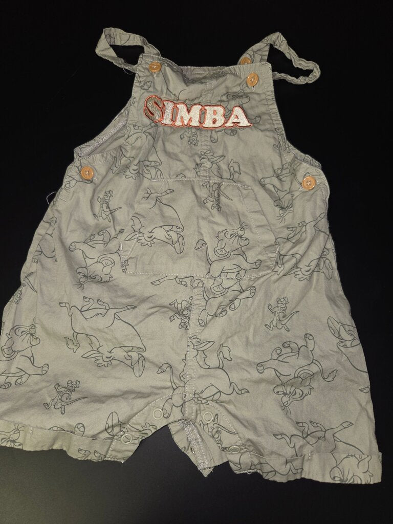 Lion King Simba Overalls
