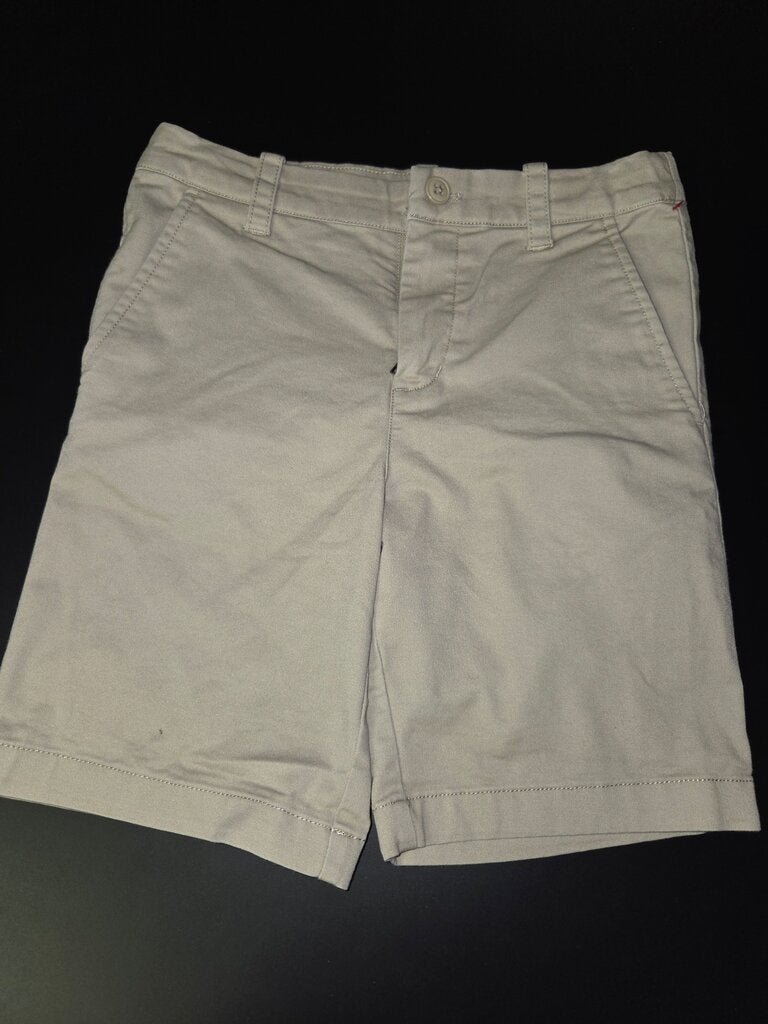 Beige Casual Shorts