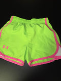 Under Armour Neon Green and Pink Athletic Shorts