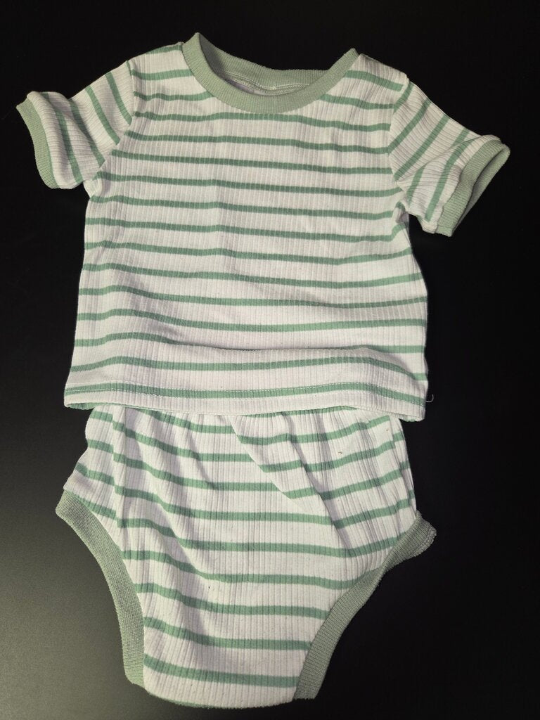 Striped Baby Outfit