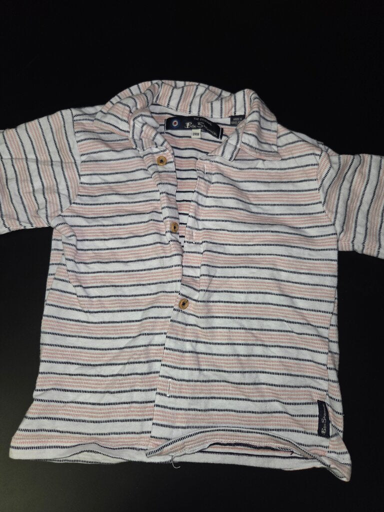 Ben Simon Striped Short Sleeve Shirt