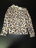 Leopard Print Long Sleeve Top