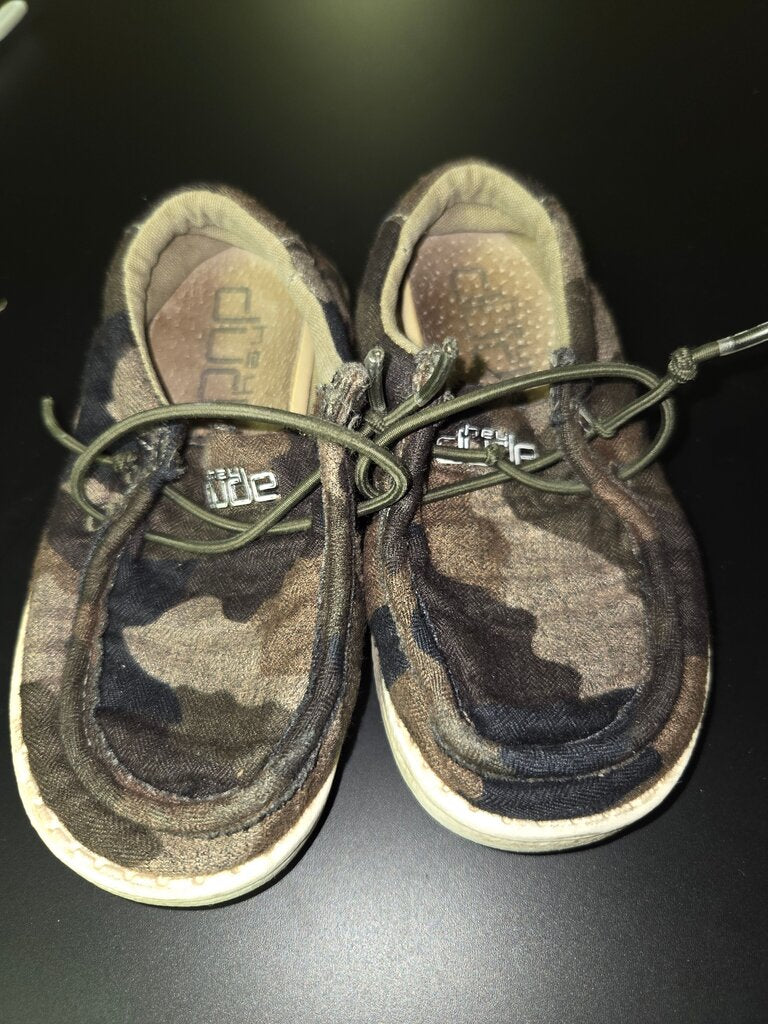 Camo Slip-On Shoes for Boys