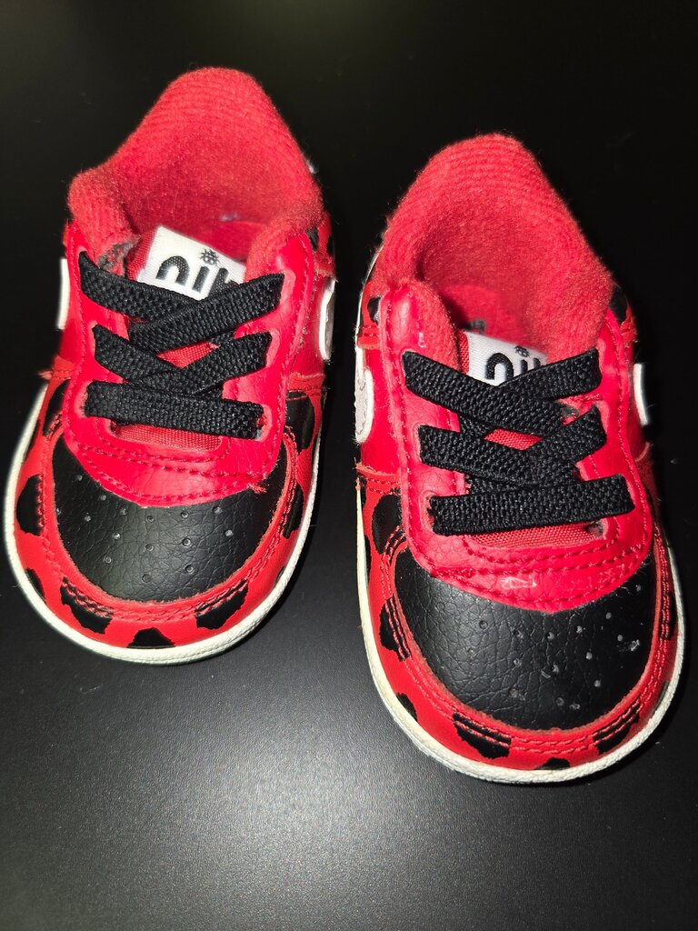 Red and Black Children's Sneakers