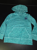 Light Blue Hooded Pullover