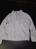 Grey Zip-Up Sweatshirt